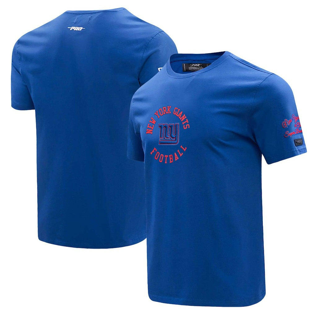 New York Giants Pro Standard Hybrid T-Shirt - Royal T-shirts