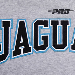 Jacksonville Jaguars Pro Standard Crest Emblem Pullover Sweatshirt - Heather Gray Pullover