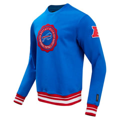 Buffalo Bills Pro Standard Crest Emblem Pullover Sweatshirt - Royal Pullover