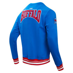 Buffalo Bills Pro Standard Crest Emblem Pullover Sweatshirt - Royal Pullover