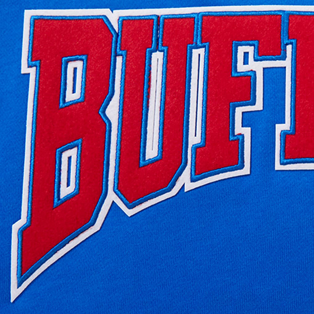 Buffalo Bills Pro Standard Crest Emblem Pullover Sweatshirt - Royal Pullover