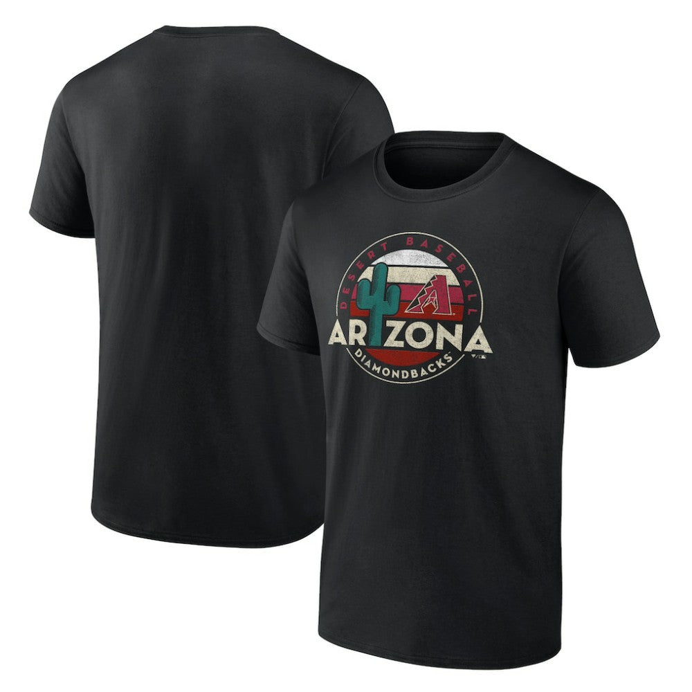 Arizona Diamondbacks Hometown Desert Baseball T-Shirt - Black T-shirts