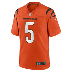 Tee Higgins Cincinnati Bengals Alternate Game Jersey - Orange Jerseys
