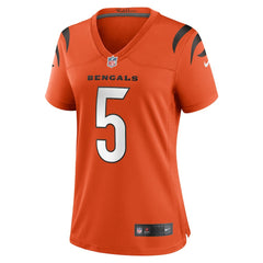 Tee Higgins Cincinnati Bengals Women's Alternate Game Jersey - Orange Jerseys