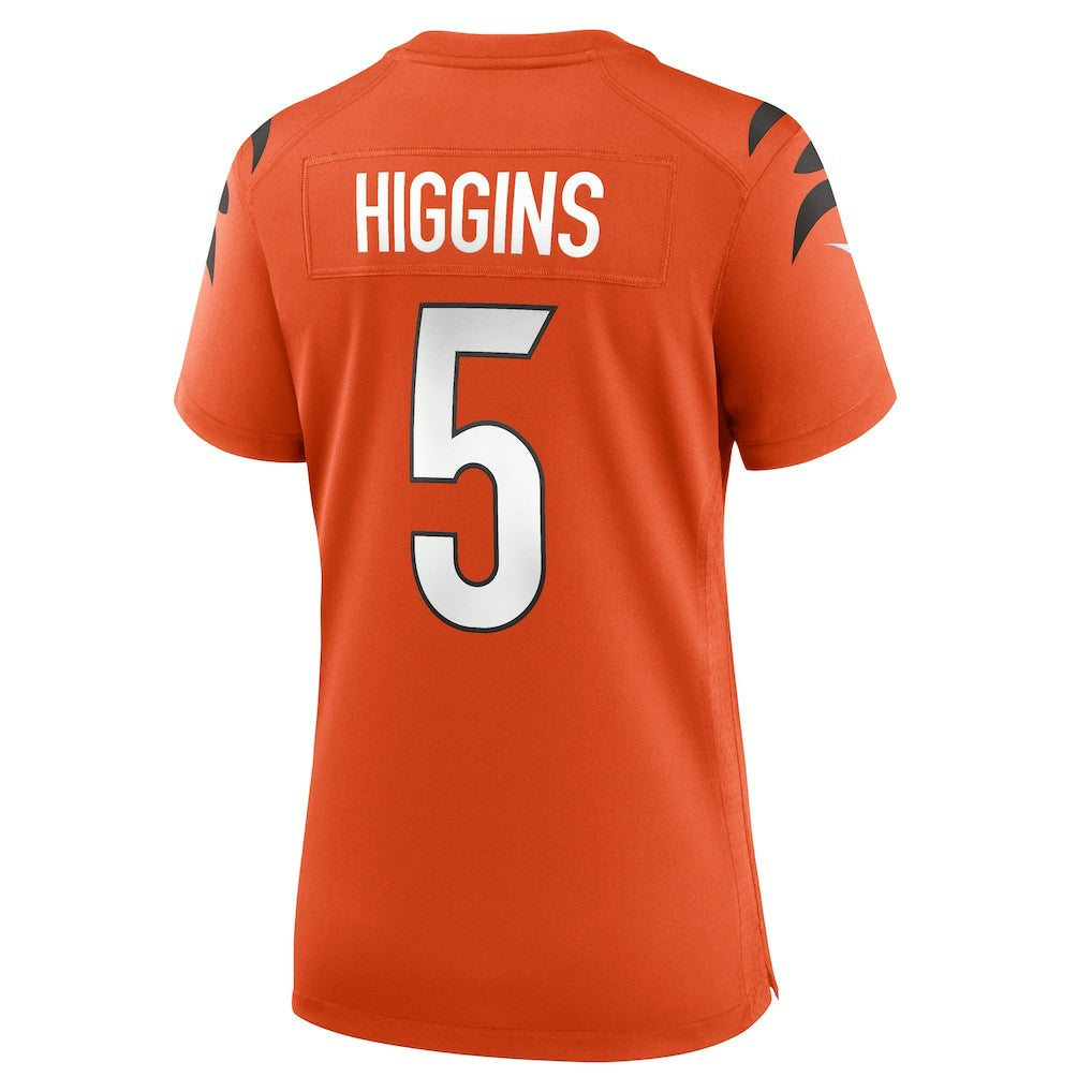 Tee Higgins Cincinnati Bengals Women's Alternate Game Jersey - Orange Jerseys