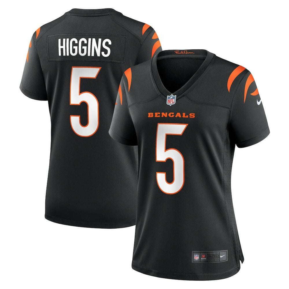 Tee Higgins Cincinnati Bengals Women's Game Player Jersey - Black Jerseys