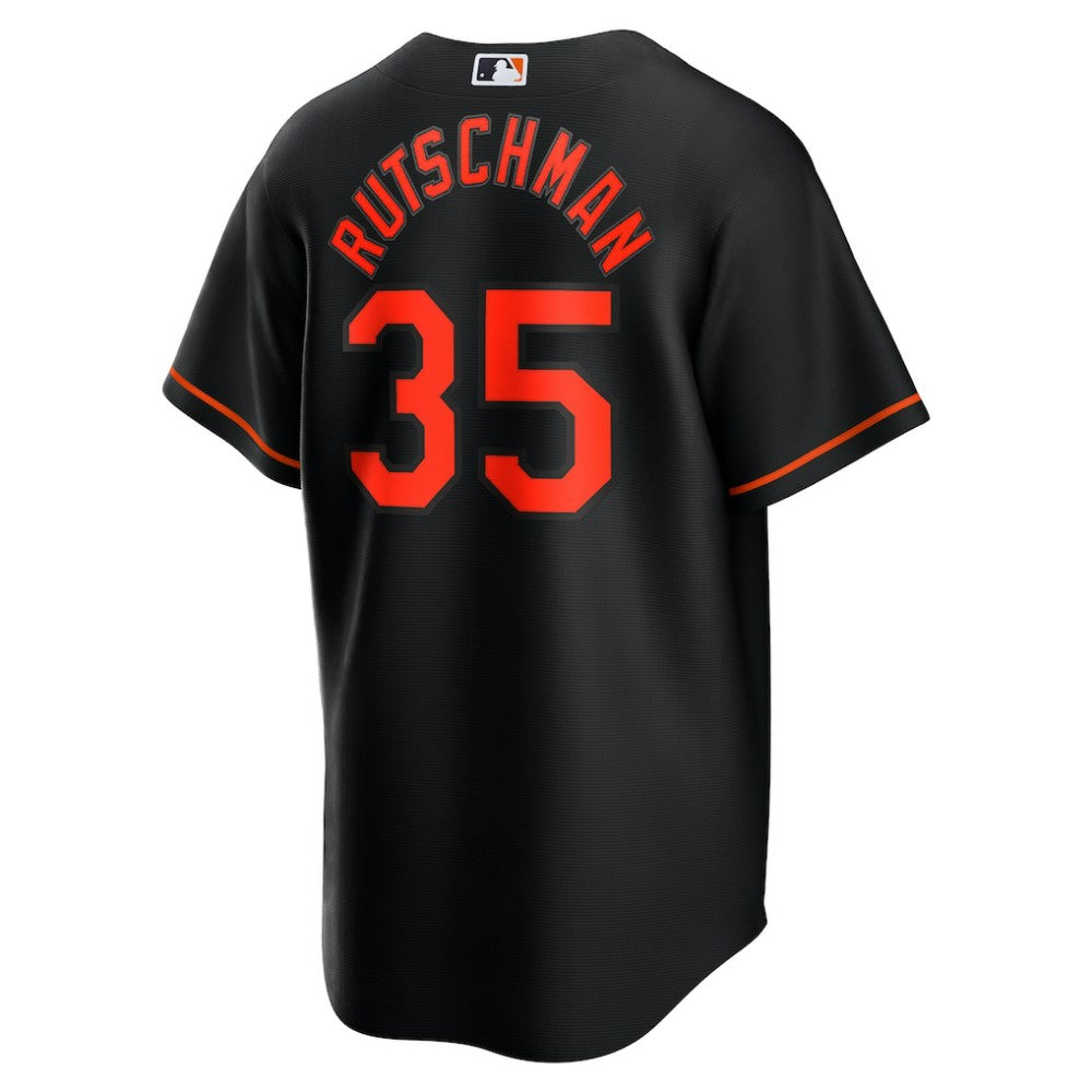 Adley Rutschman Baltimore Orioles Nike Alternate Replica Player Jersey - Black Jerseys