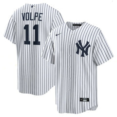 Anthony Volpe New York Yankees Nike Home Replica Player Jersey - White Jerseys