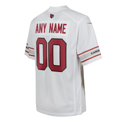 Arizona Cardinals Youth Custom Game Jersey - White Jerseys