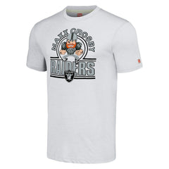 Maxx Crosby Las Vegas Raiders Homage Unisex Caricature Player Tri-Blend T-Shirt - Ash T-shirts