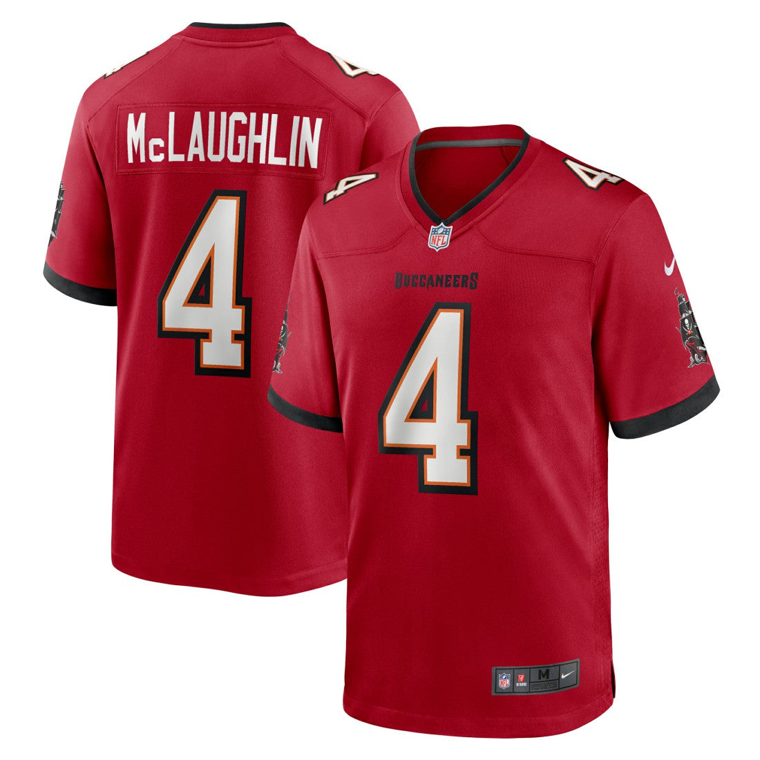 Chase McLaughlin Tampa Bay Buccaneers Game Player Jersey - Red Jerseys