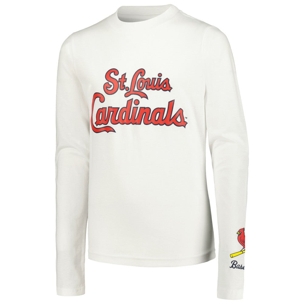 St. Louis Cardinals Stitches Youth T-Shirt Combo Set - Red/White T-shirts