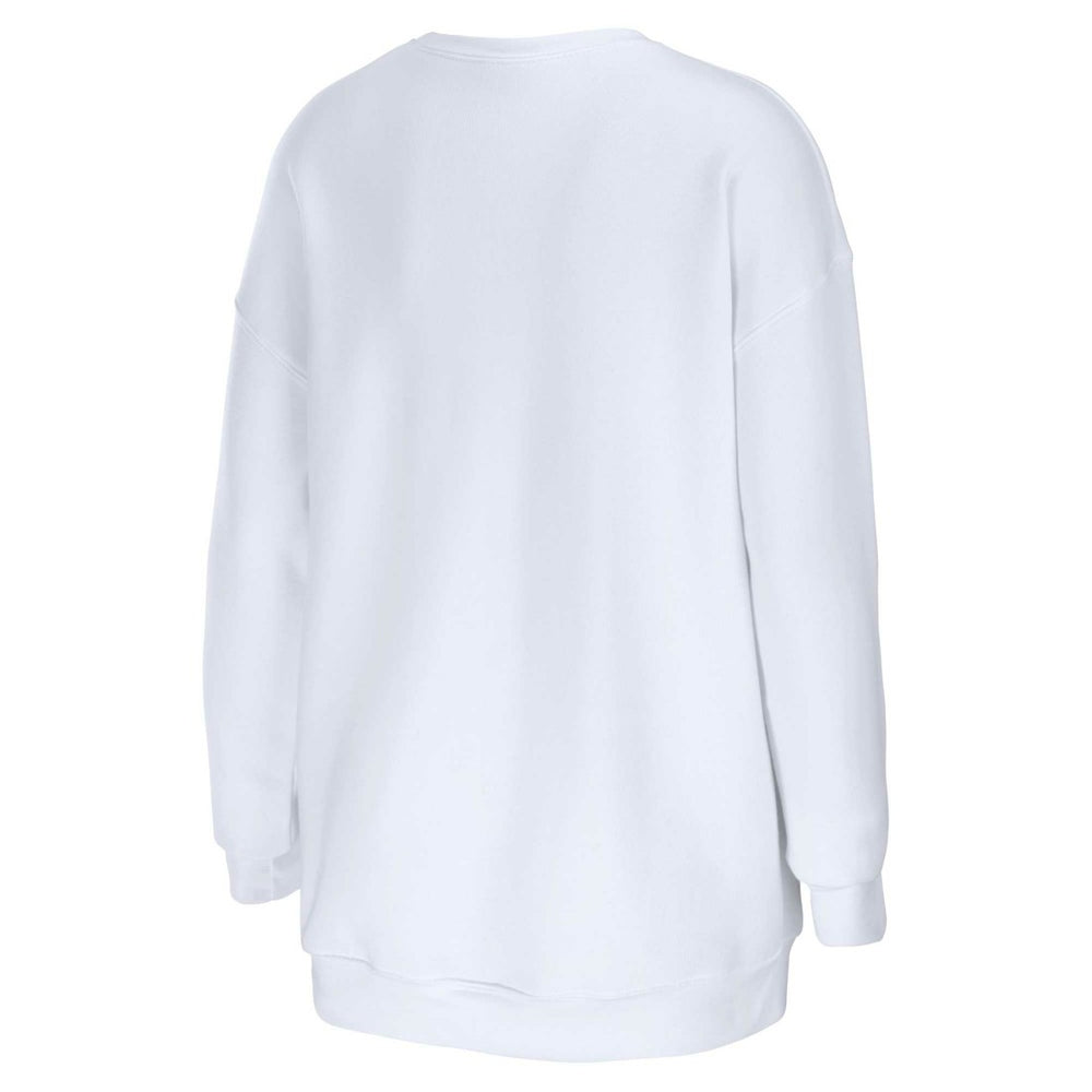 Tampa Bay Buccaneers WEAR by Erin Andrews Women's Domestic Pullover Sweatshirt - White Pullover
