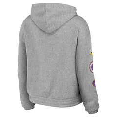 Minnesota Vikings WEAR by Erin Andrews Women's Full-Zip Hoodie - Heather Gray Hoodies