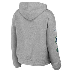 Seattle Seahawks WEAR by Erin Andrews Women's Full-Zip Hoodie - Heather Gray Hoodies