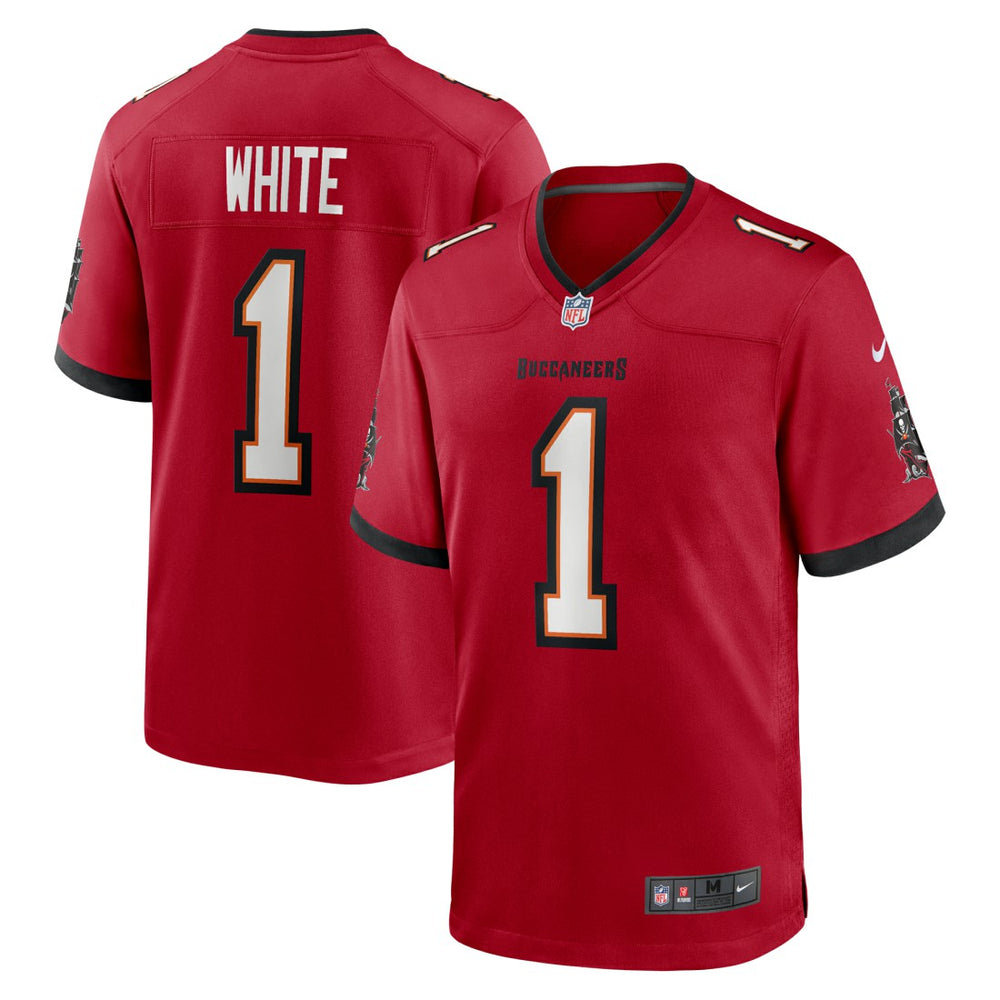 Rachaad White Tampa Bay Buccaneers Game Player Jersey - Red Jerseys
