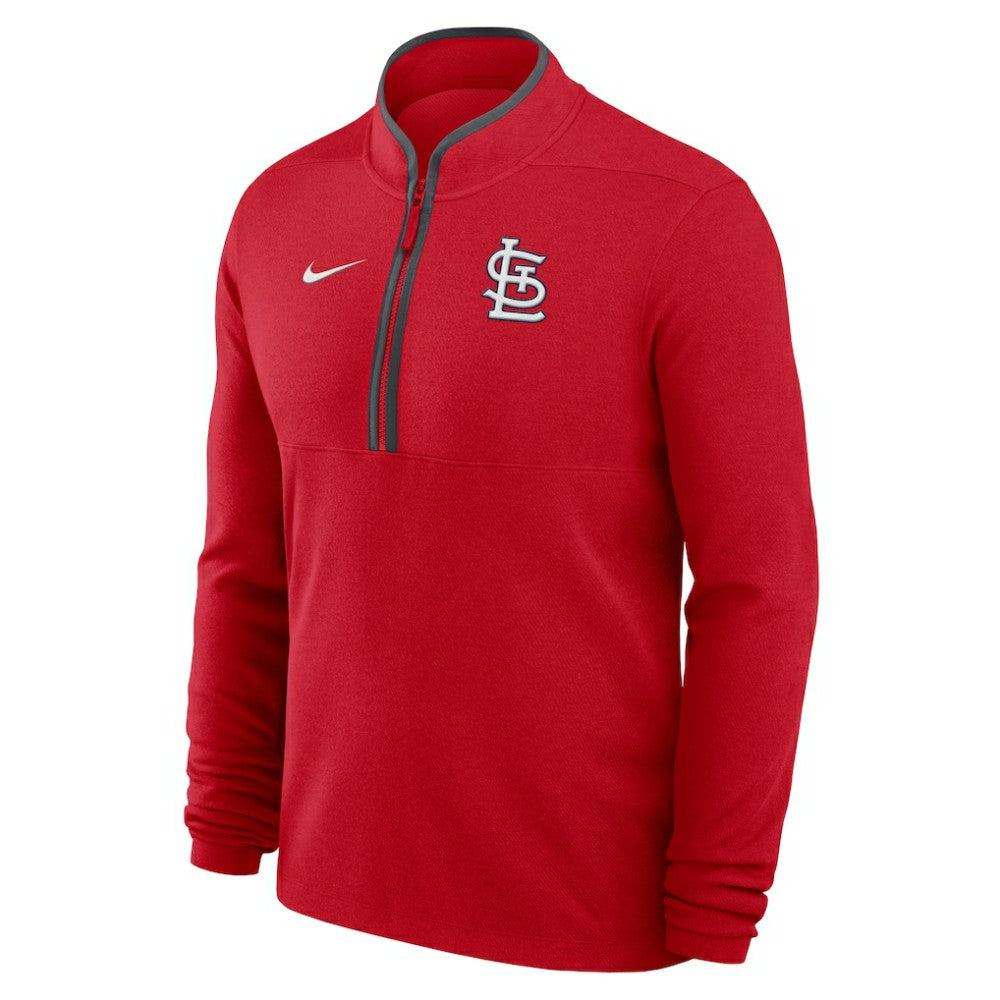 St. Louis Cardinals Nike Dri-FIT Victory Half-Zip Pullover - Red Pullover
