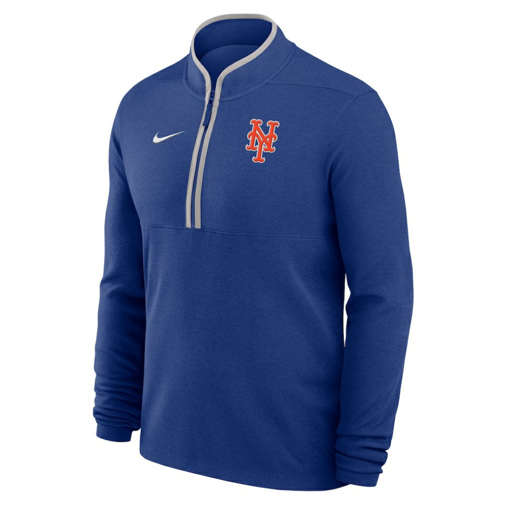New York Mets Nike Dri-FIT Victory Half-Zip Pullover - Royal Pullover