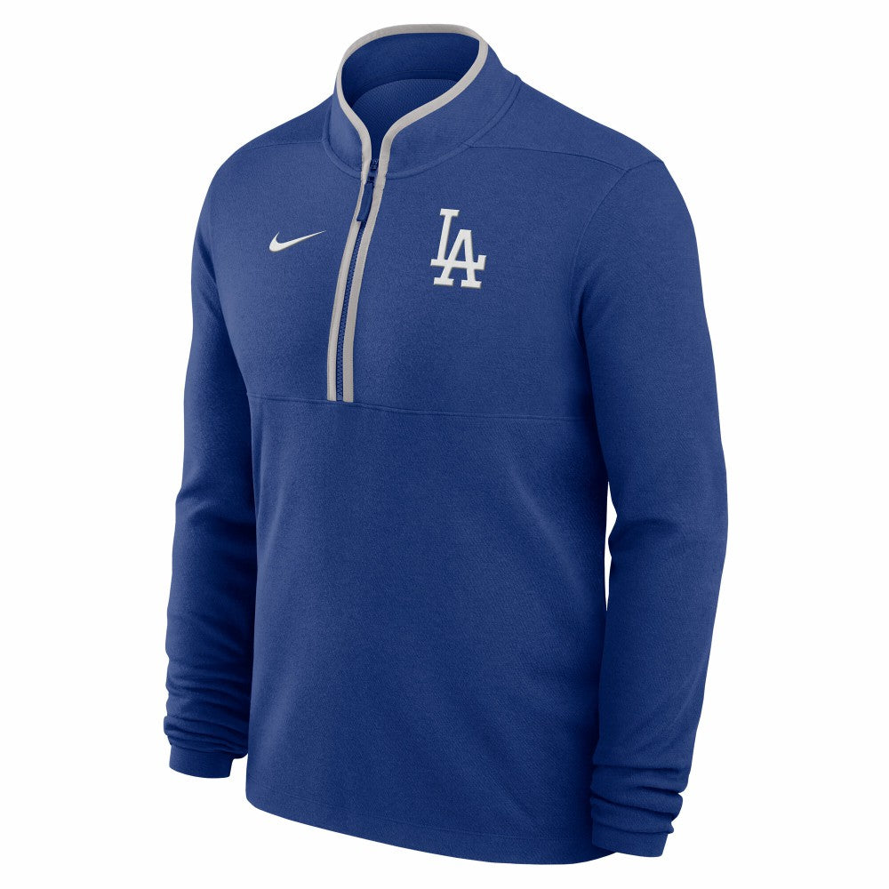 Los Angeles Dodgers Nike Dri-FIT Victory Half-Zip Pullover - Royal Pullover
