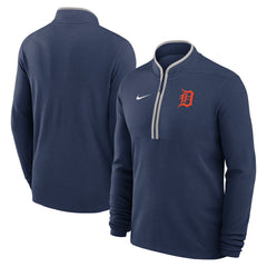 Detroit Tigers Nike Dri-FIT Victory Half-Zip Pullover - Navy Pullover