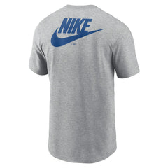 Milwaukee Brewers Nike Cooperstown Collection Large Logo 2-Hit T-Shirt - Heather Gray T-shirts