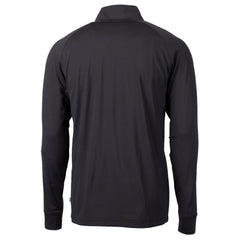 Baltimore Orioles Cutter & Buck Adapt Eco Knit Stretch Recycled Quarter-Zip Pullover Top - Black Pullover