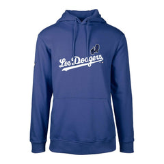 Los Angeles Dodgers Levelwear City Connect Podium Core Logo Pullover Hoodie - Royal Hoodies