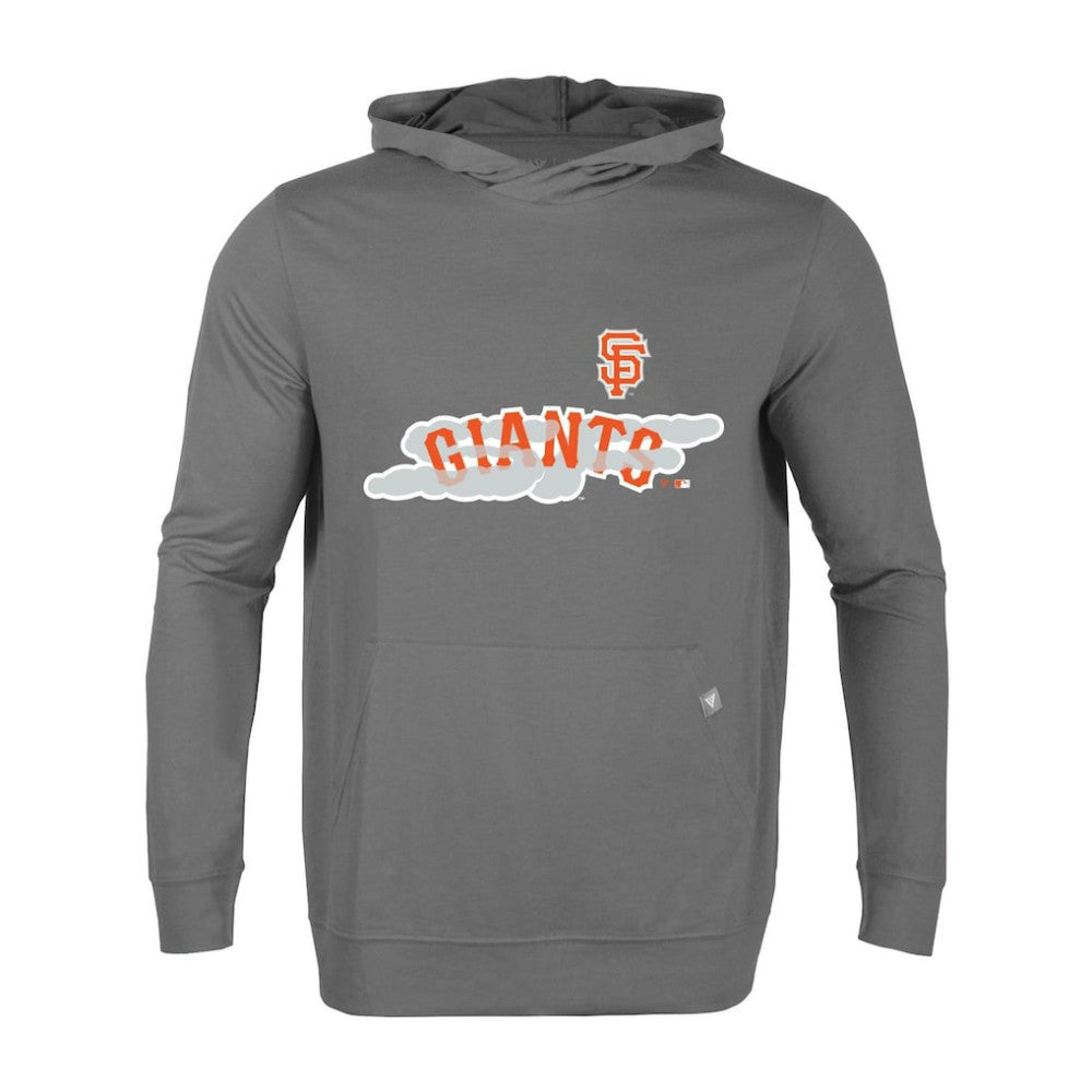 San Francisco Giants Levelwear City Connect Relay Core Logo Pullover Hoodie - Gray Hoodies