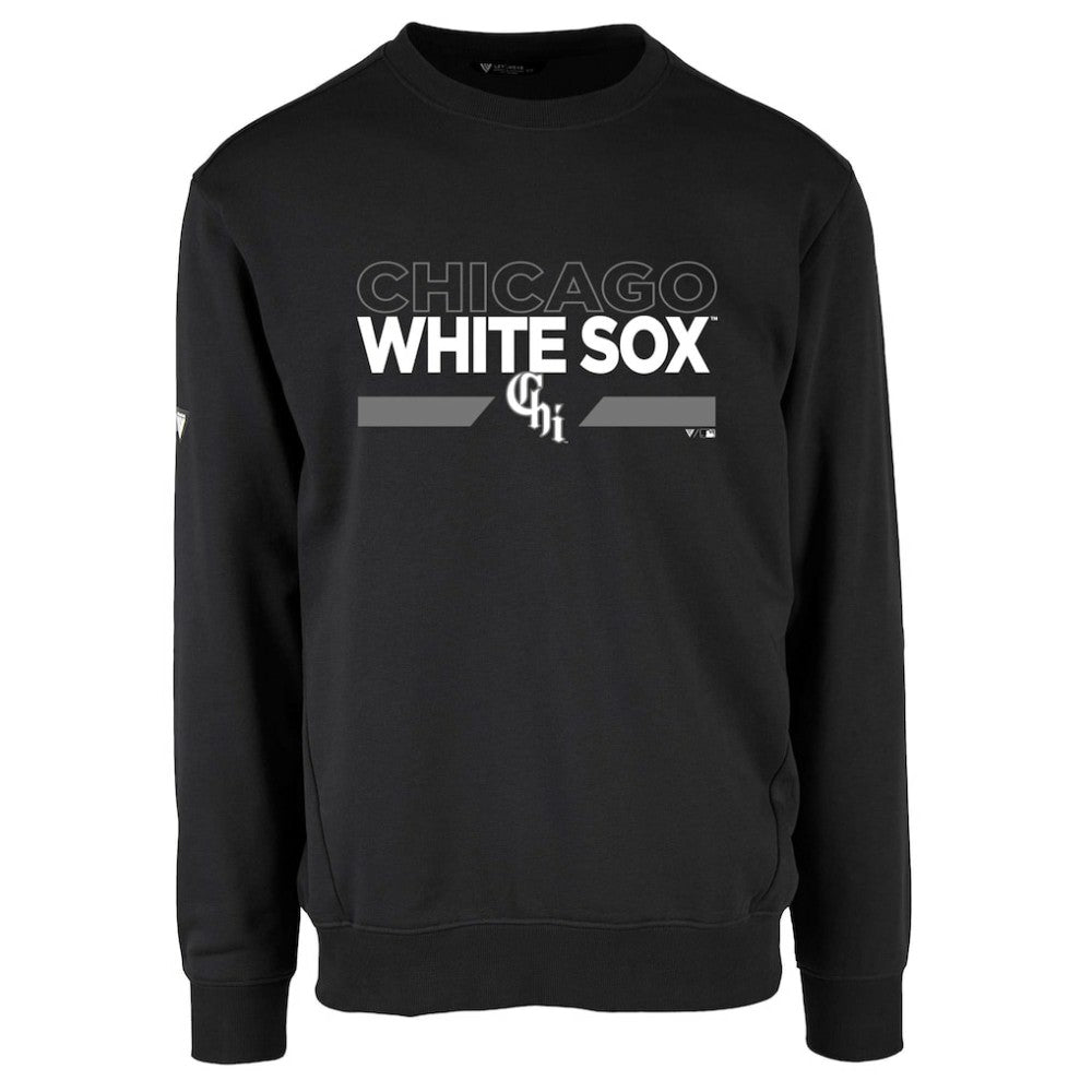 Chicago White Sox Levelwear City Connect Zane No Hitter Pullover Sweatshirt - Black Pullover
