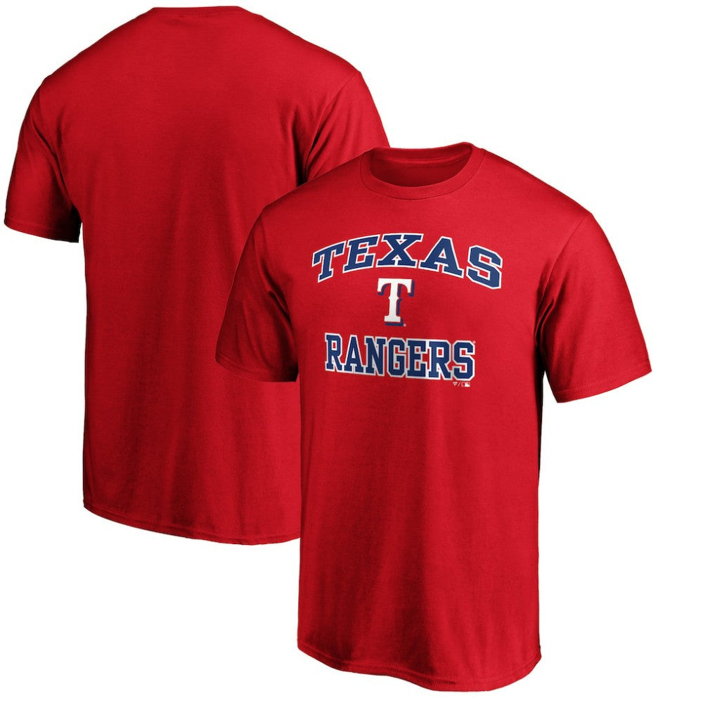 Texas Rangers Heart & Soul T-Shirt - Red T-shirts