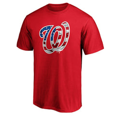 Washington Nationals Banner Wave T-Shirt - Red T-shirts
