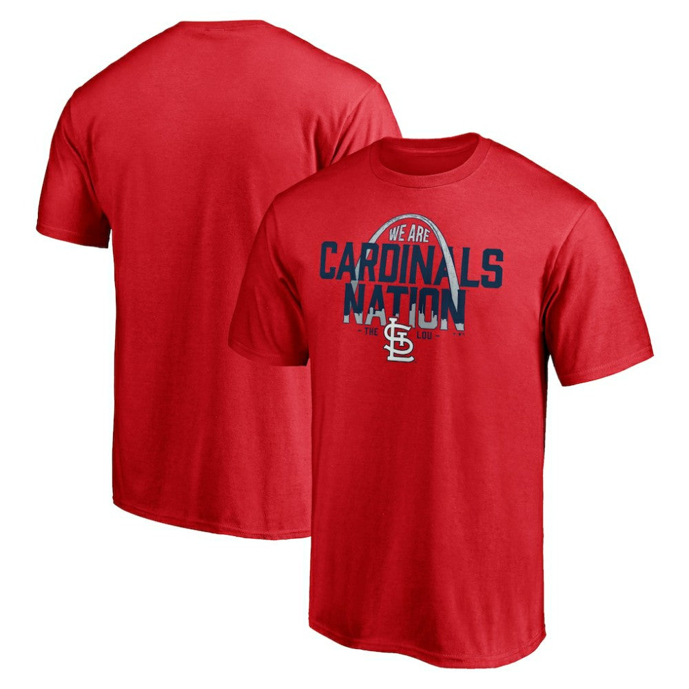 St. Louis Cardinals Hometown Collection Cards Nation T-Shirt - Red T-shirts
