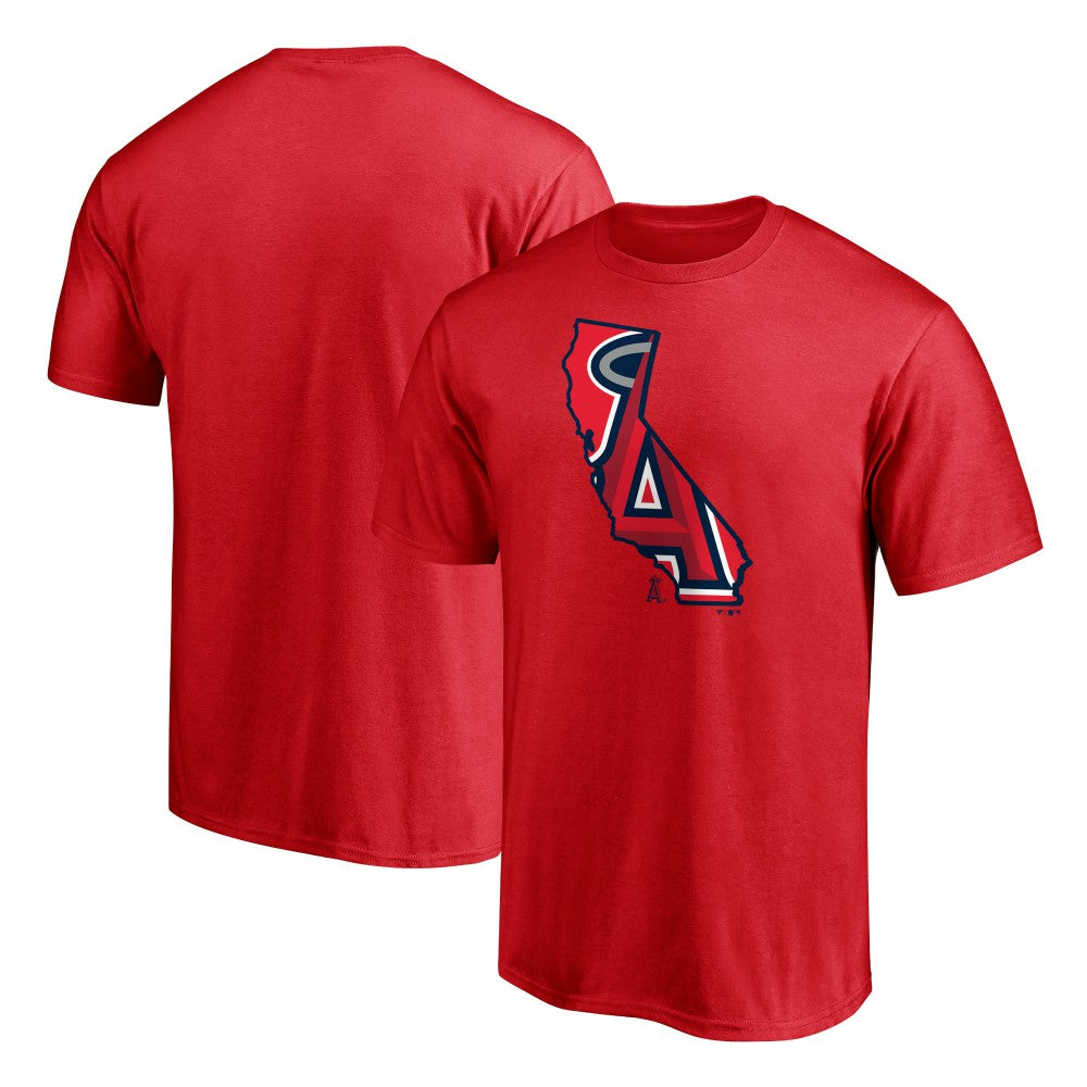Los Angeles Angels Hometown Collection T-Shirt - Red T-shirts