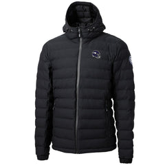 Minnesota Vikings Cutter & Buck Helmet Mission Ridge Repreve Eco Insulated Puffer Full-Zip Jacket - Black Jackets