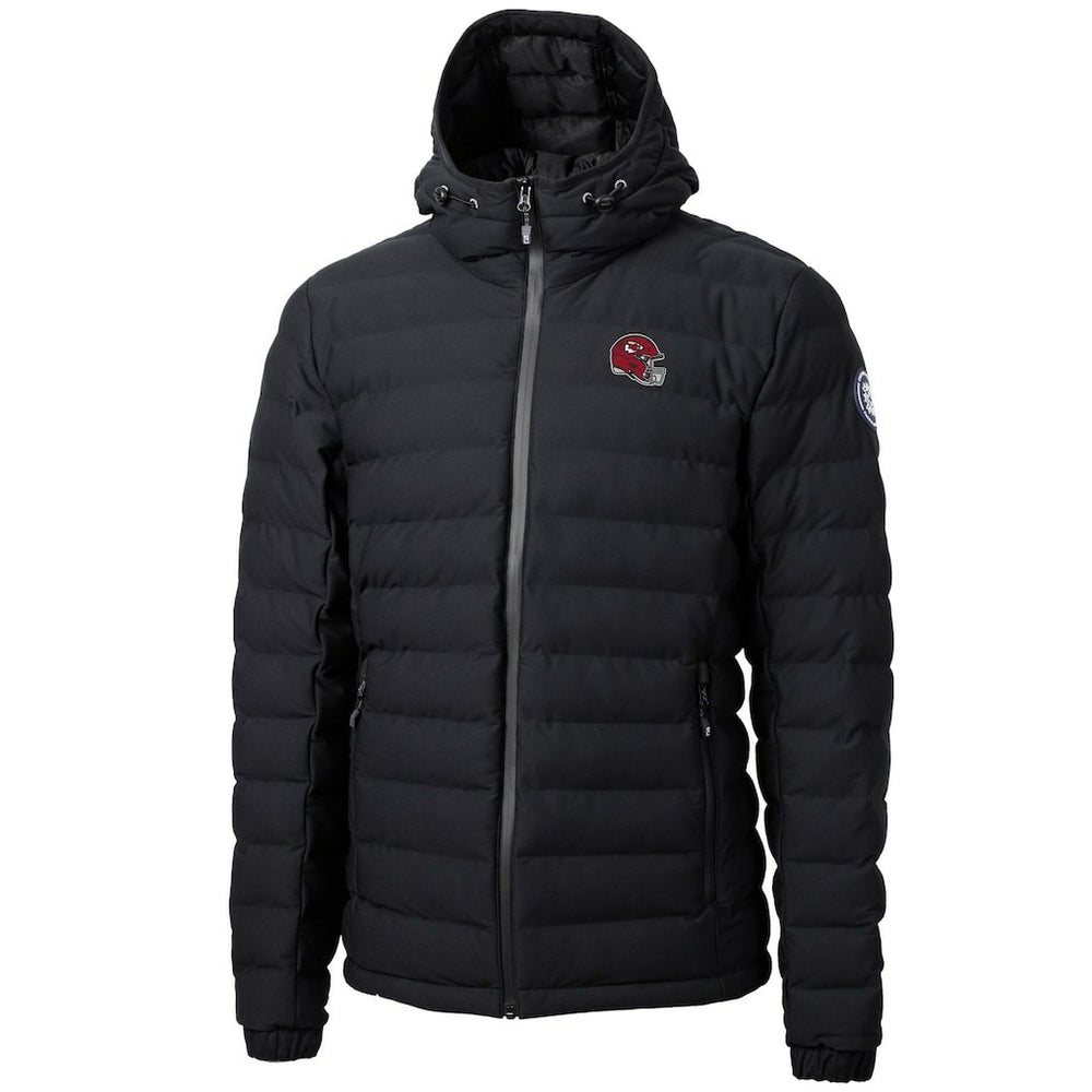 Kansas City Chiefs Cutter & Buck Helmet Mission Ridge Repreve Eco Insulated Puffer Full-Zip Jacket - Black Jackets