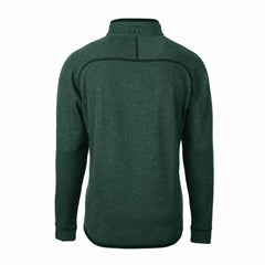 Green Bay Packers Cutter & Buck Helmet Mainsail Sweater-Knit Half-Zip Pullover Jacket - Hunter Green Pullover