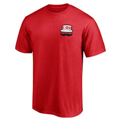 Cincinnati Reds Hometown Collection Stache T-Shirt - Red T-shirts