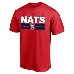 Washington Nationals Hometown Collection Nat Flag T-Shirt - Red T-shirts