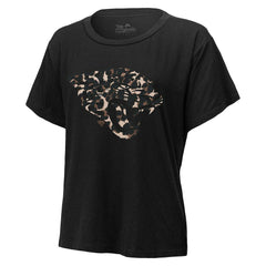 Trevor Lawrence Jacksonville Jaguars Majestic Threads Women's Leopard Player Name & Number T-Shirt - Black T-shirts