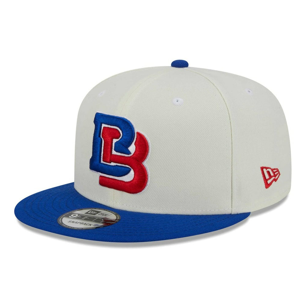 Buffalo Bills New Era City Originals 9FIFTY Snapback Hat - Cream/Royal Hats