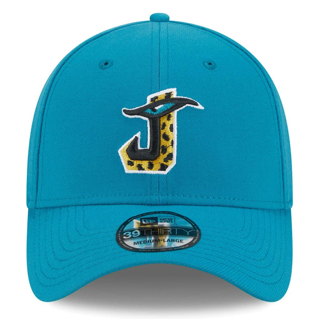Jacksonville Jaguars New Era City Originals 39THIRTY Flex Hat - Teal Hats