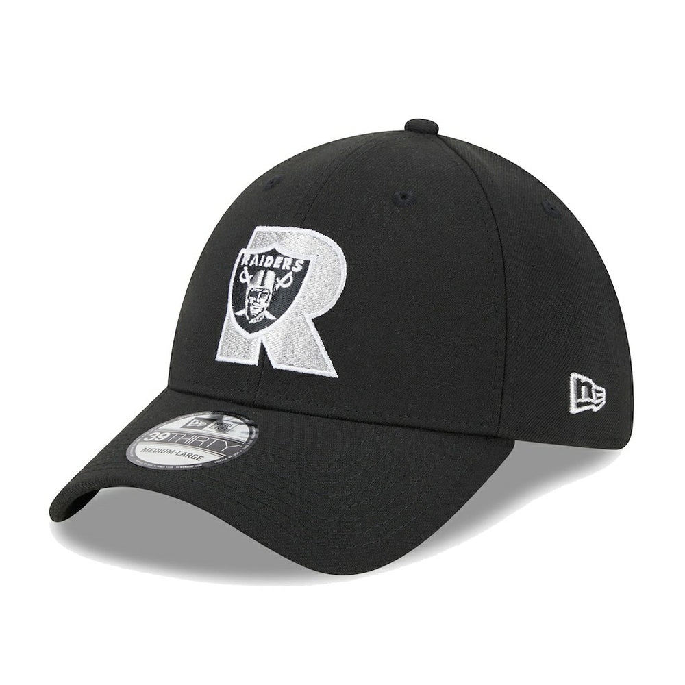 Las Vegas Raiders New Era City Originals 39THIRTY Flex Hat - Black Hats