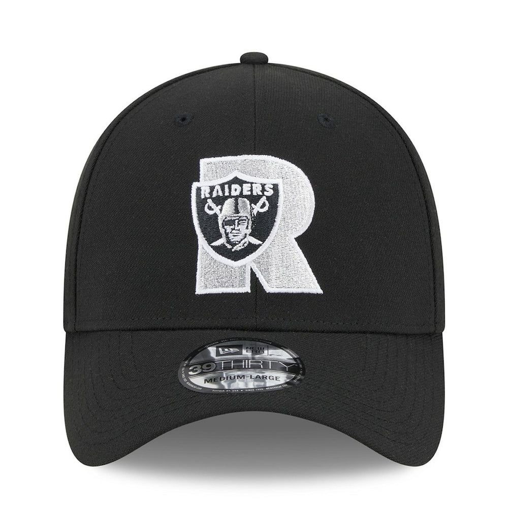Las Vegas Raiders New Era City Originals 39THIRTY Flex Hat - Black Hats