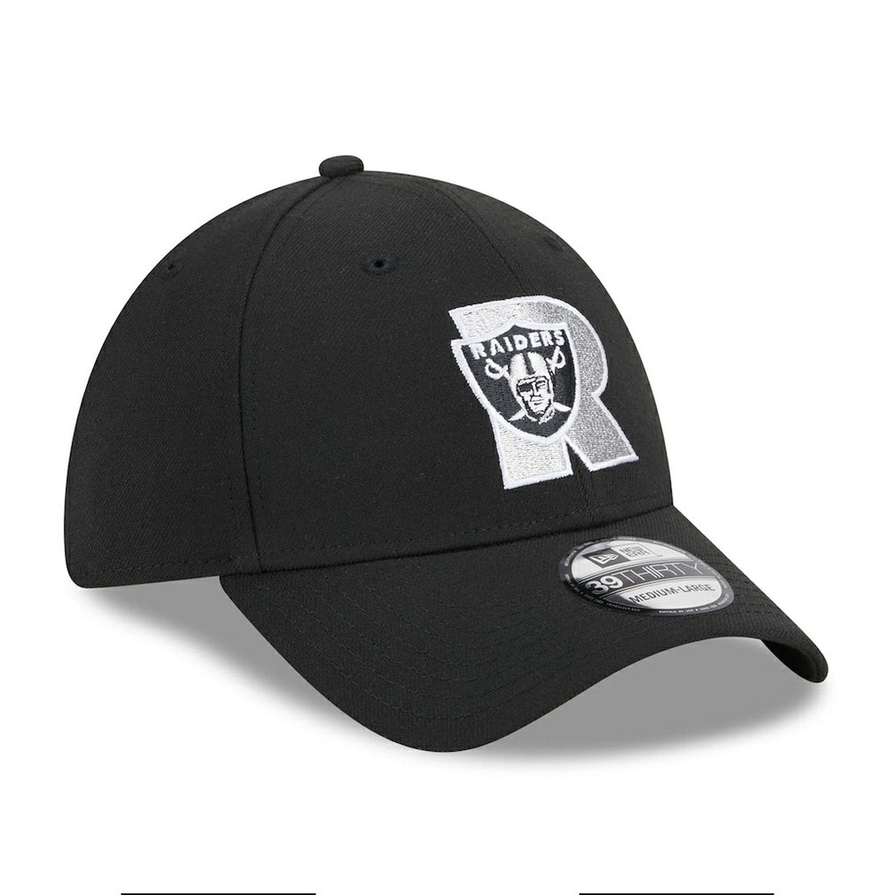 Las Vegas Raiders New Era City Originals 39THIRTY Flex Hat - Black Hats