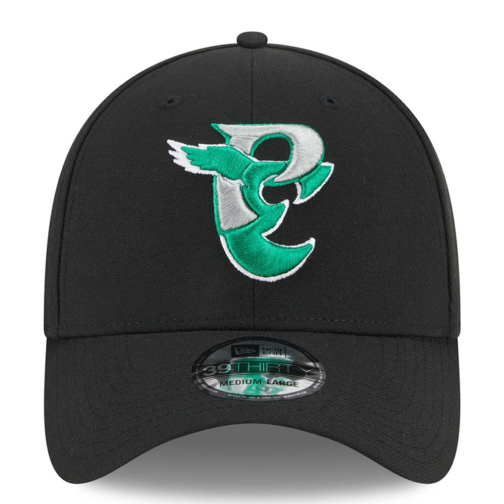 Philadelphia Eagles New Era City Originals 39THIRTY Flex Hat - Black Hats