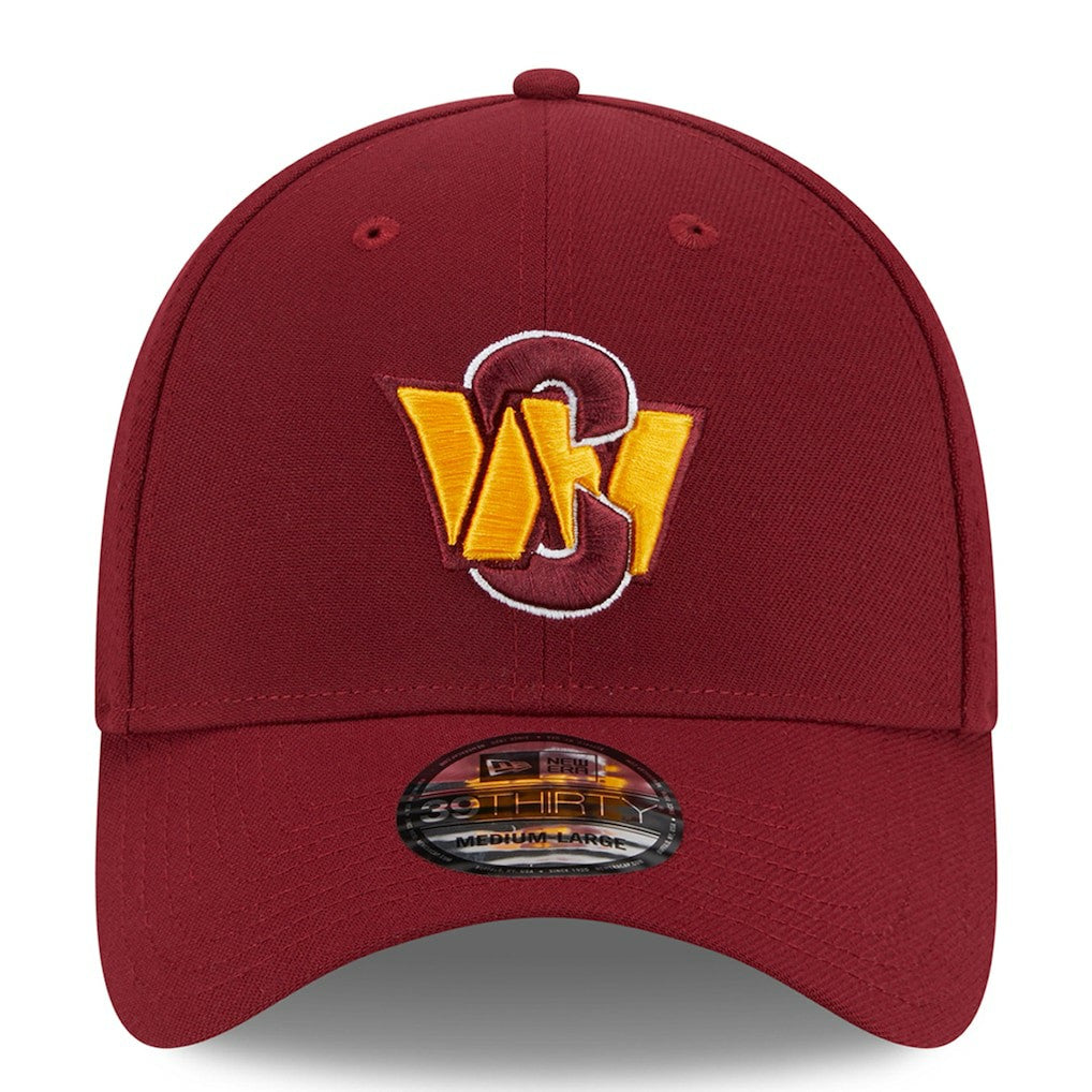 Washington Commanders New Era City Originals 39THIRTY Flex Hat - Burgundy Hats