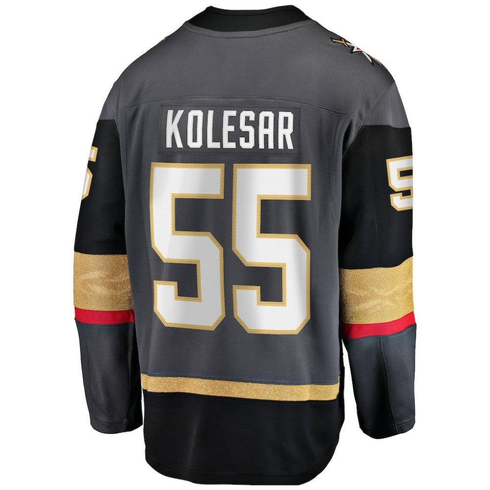 Keegan Kolesar Vegas Golden Knights Fanatics Alternate Breakaway Player Jersey - Gray | US 200094665
