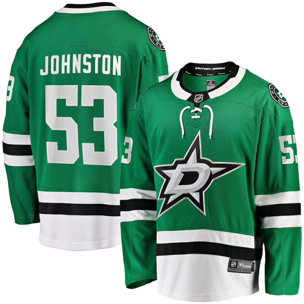 Wyatt Johnston Dallas Stars Fanatics Home Breakaway Player Jersey - Kelly Green | US 200094667