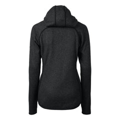 Detroit Lions Cutter & Buck Women's Helmet Logo Mainsail Sweater-Knit Full-Zip Hoodie - Charcoal Hoodies