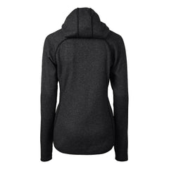 Baltimore Ravens Cutter & Buck Women's Helmet Logo Mainsail Sweater-Knit Full-Zip Hoodie - Charcoal Hoodies
